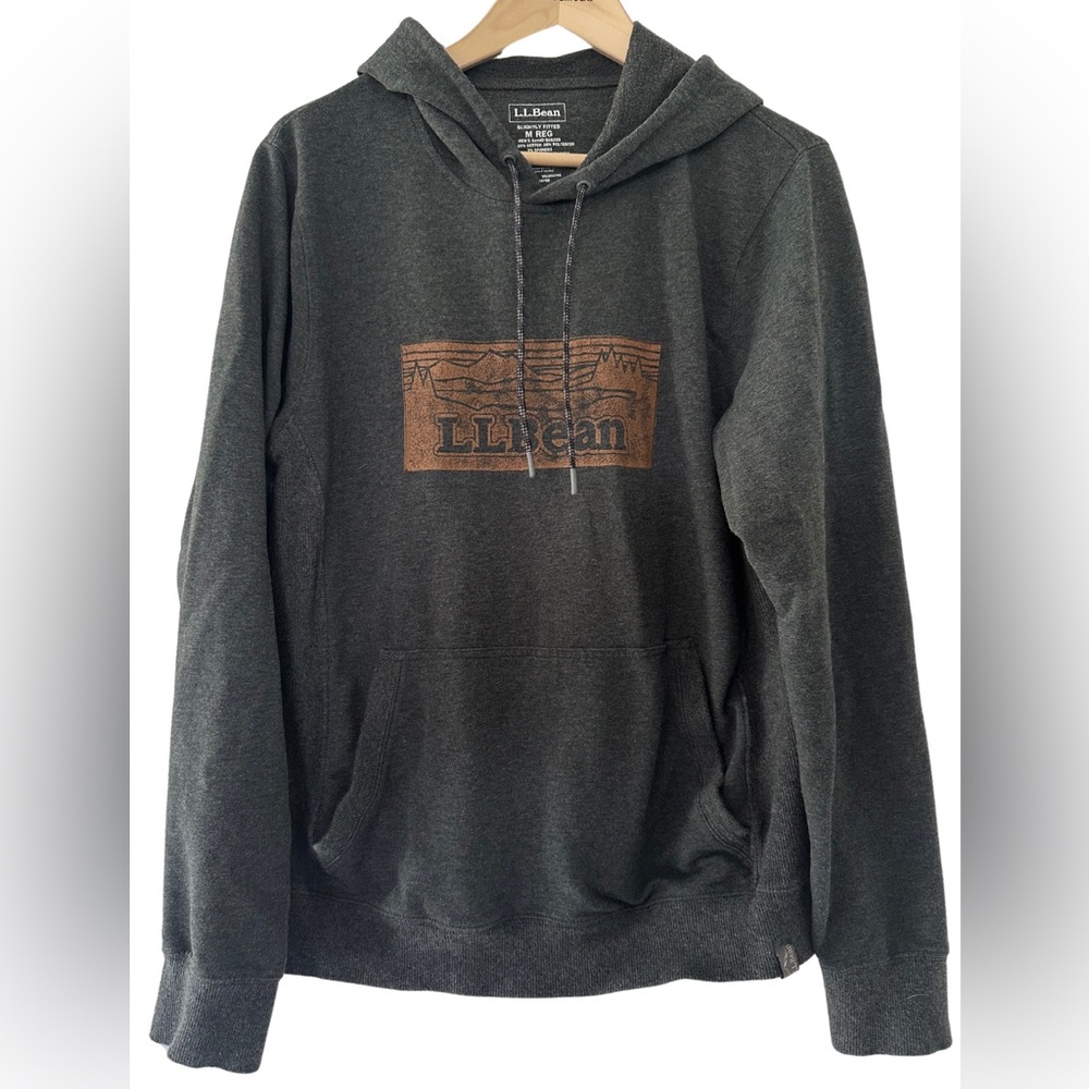 L.L. Bean Graphic Hoodie Slightly Fitted